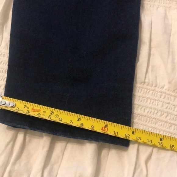 Fire Los Angeles Dark Wash Low Rise Distressed Skinny Jeans Size 5 - Picture 12 of 12